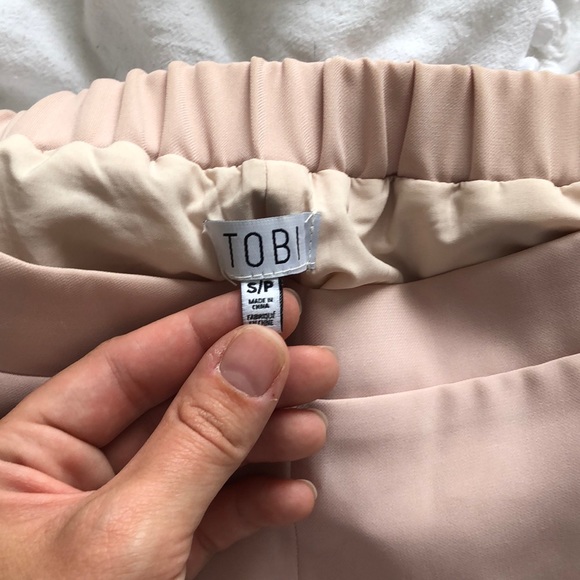 Tobi Light pink preppy shorts - Picture 3 of 3